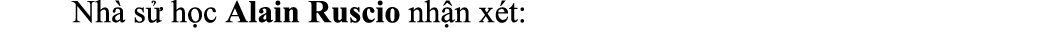  Nh s  h c Alain Ruscio nh n x t: