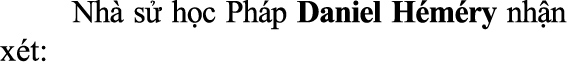  Nh s  h c Ph p Daniel H m ry nh n x t: 