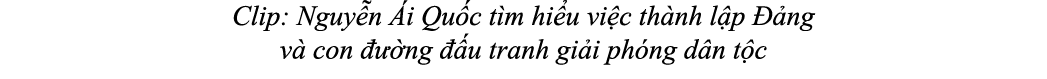 Clip: Nguy n i Qu c t m hi u vi c th nh l p   ng v  con    ng   u tranh gi i ph ng d n t c