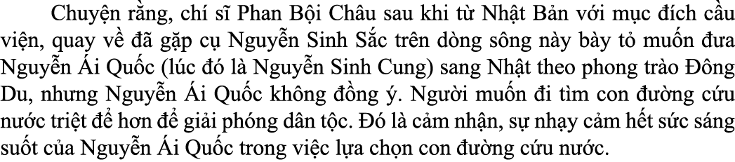  Chuy n r ng, ch s  Phan B i Ch u sau khi t  Nh t B n v i m c   ch c u vi n, quay v     g p c  Nguy n Sinh S c tr n ...