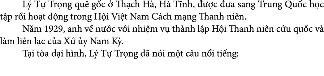  L T  Tr ng qu  g c   Th ch H , H  T nh,    c   a sang Trung Qu c h c t p r i ho t   ng trong H i Vi t Nam C ch m ng...