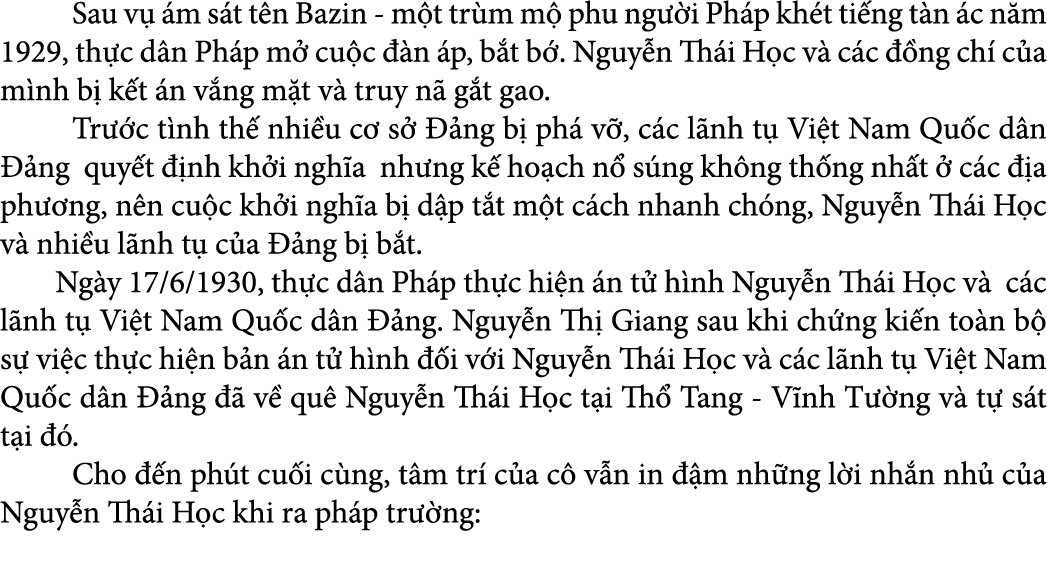  Sau v  m s t t n Bazin m t tr m m  phu ng  i Ph p kh t ti ng t n  c n m 1929, th c d n Ph p m  cu c   n  p, b t b ....