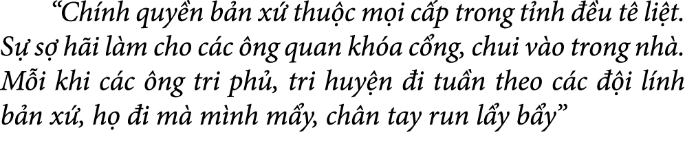 “Ch nh quy n b n x thu c m i c p trong t nh   u t  li t. S  s  h i l m cho c c  ng quan kh a c ng, chui v o trong n...
