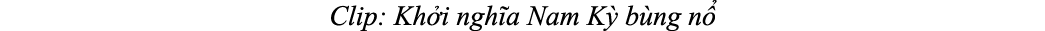 Clip: Kh i ngh a Nam K b ng n 
