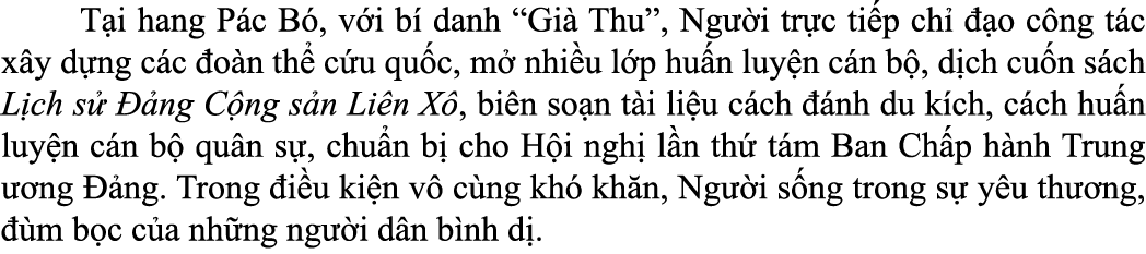  T i hang P c B , v i b danh “Gi  Thu”, Ng  i tr c ti p ch    o c ng t c x y d ng c c  o n th  c u qu c, m  nhi u l ...