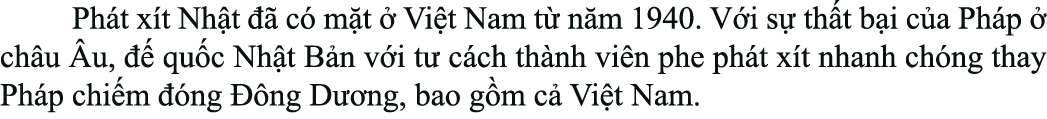  Ph t x t Nh t   c  m t   Vi t Nam t  n m 1940. V i s  th t b i c a Ph p   ch u  u,    qu c Nh t B n v i t  c ch th ...