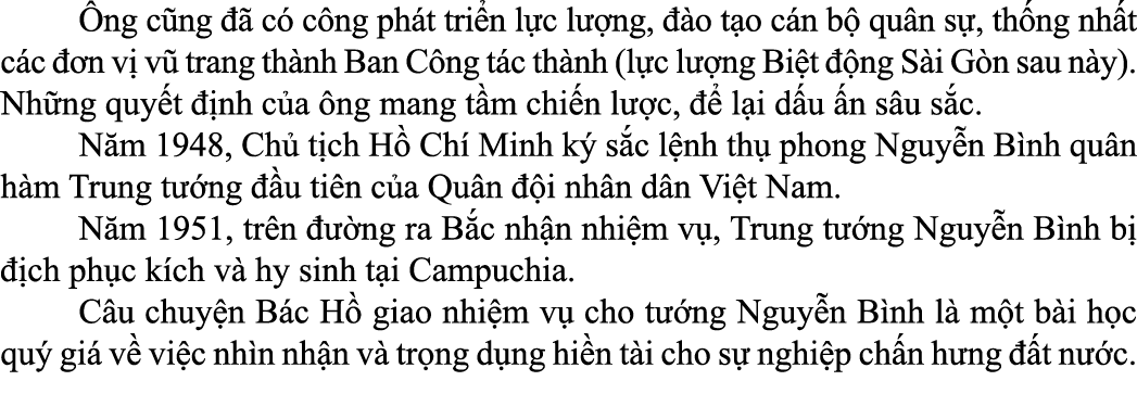  ng c ng    c  c ng ph t tri n l c l  ng,   o t o c n b  qu n s , th ng nh t c c   n v  v  trang th nh Ban C ng t c ...