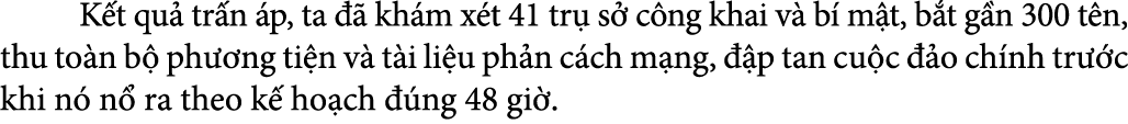  K t qu tr n  p, ta    kh m x t 41 tr  s  c ng khai v  b  m t, b t g n 300 t n, thu to n b  ph  ng ti n v  t i li u ...