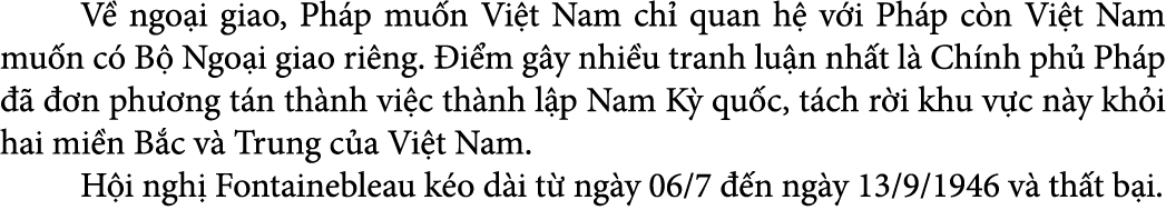  V ngo i giao, Ph p mu n Vi t Nam ch  quan h  v i Ph p c n Vi t Nam mu n c  B  Ngo i giao ri ng.  i m g y nhi u tran...