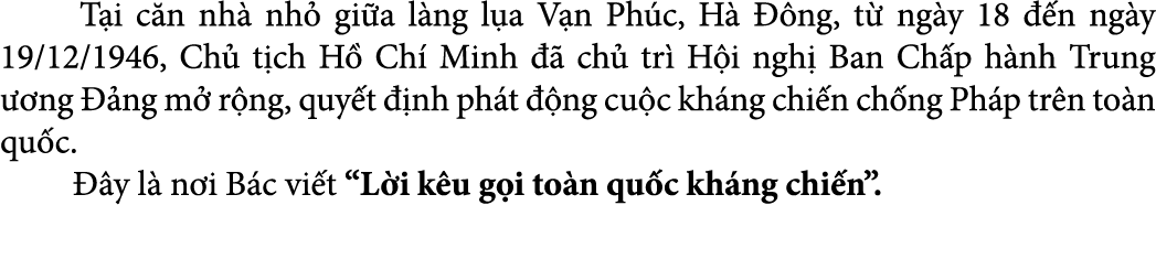  T i c n nh nh  gi a l ng l a V n Ph c, H    ng, t  ng y 18   n ng y 19/12/1946, Ch  t ch H  Ch  Minh    ch  tr  H i...