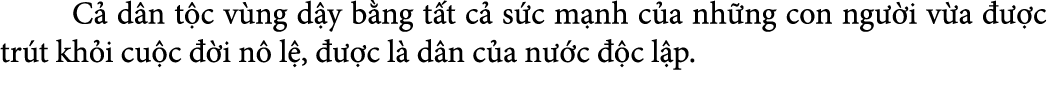  C d n t c v ng d y b ng t t c  s c m nh c a nh ng con ng  i v a    c tr t kh i cu c   i n  l ,    c l  d n c a n  c...