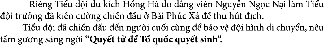  Ri ng Ti u  i du k ch H ng H  do   ng vi n Nguy n Ng c N i l m Ti u   i tr  ng    ki n c  ng chi n   u   B i Ph c X...