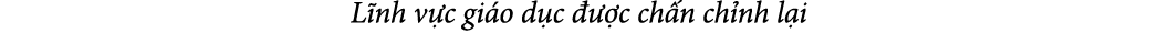 L nh v c gi o d c   c ch n ch nh l i