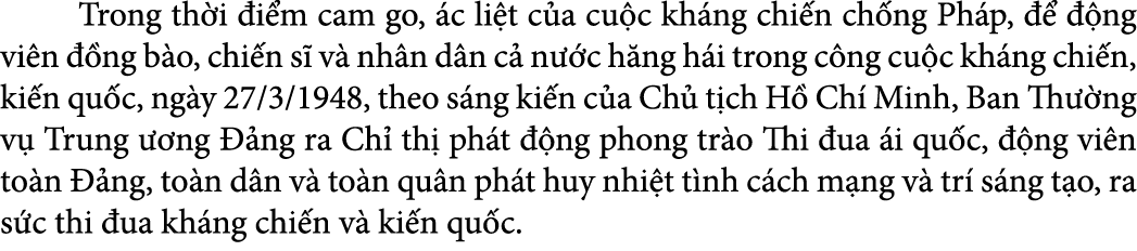  Trong th i i m cam go,  c li t c a cu c kh ng chi n ch ng Ph p,      ng vi n   ng b o, chi n s  v  nh n d n c  n  c...