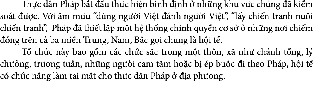 Th c d n Ph p b t  u th c hi n b nh   nh   nh ng khu v c ch ng    ki m so t    c. V i  m m u “d ng ng  i Vi t   nh ...