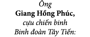  ng Giang H ng Ph c, c u chi n binh Binh o n T y Ti n: