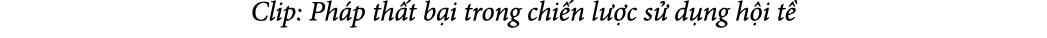 Clip: Ph p th t b i trong chi n l c s  d ng h i t 