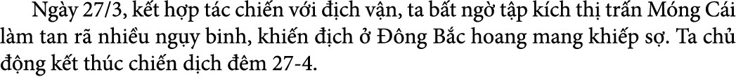  Ng y 27/3, k t h p t c chi n v i  ch v n, ta b t ng  t p k ch th  tr n M ng C i l m tan r  nhi u ng y binh, khi n  ...