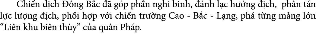  Chi n d ch  ng B c    g p ph n nghi binh,   nh l c h  ng   ch, ph n t n l c l  ng   ch, ph i h p v i chi n tr  ng C...