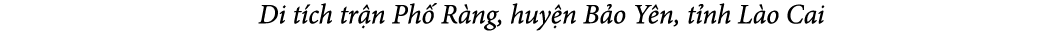  Di t ch tr n Ph R ng, huy n B o Y n, t nh L o Cai