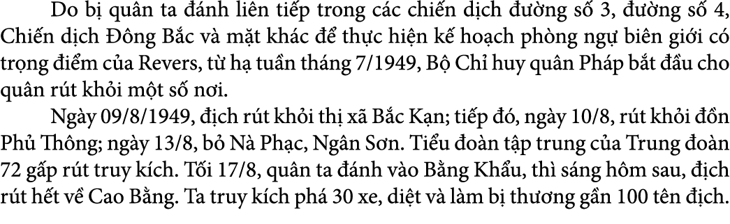  Do b qu n ta   nh li n ti p trong c c chi n d ch    ng s  3,    ng s  4, Chi n d ch   ng B c v  m t kh c    th c hi...