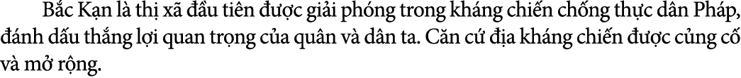  B c K n l th  x    u ti n    c gi i ph ng trong kh ng chi n ch ng th c d n Ph p,   nh d u th ng l i quan tr ng c a ...
