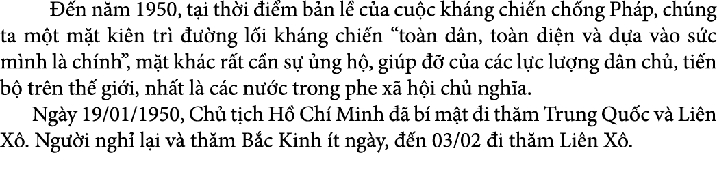   n n m 1950, t i th i  i m b n l  c a cu c kh ng chi n ch ng Ph p, ch ng ta m t m t ki n tr     ng l i kh ng chi n ...