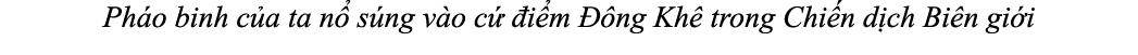 Ph o binh c a ta n s ng v o c   i m   ng Kh  trong Chi n d ch Bi n gi i