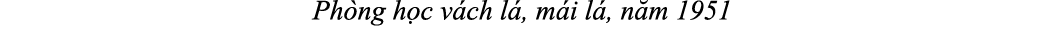 Ph ng h c v ch l , m i l , n m 1951