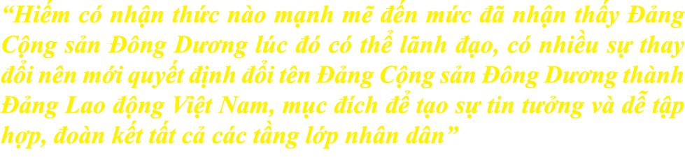 “Hi m c nh n th c n o m nh m    n m c    nh n th y   ng C ng s n   ng D  ng l c    c  th  l nh   o, c  nhi u s  thay...