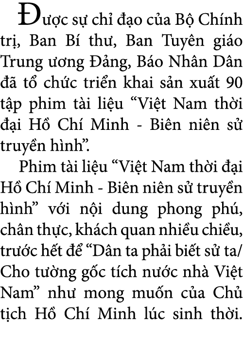    c s  ch    o c a B  Ch nh tr , Ban B  th , Ban Tuy n gi o Trung   ng   ng, B o Nh n D n    t  ch c tri n khai s n...