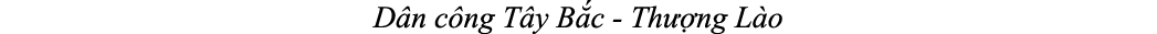 D n c ng T y B c Th ng L o