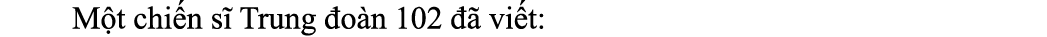  M t chi n s Trung  o n 102    vi t: 