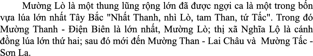 M ng L  l  m t thung l ng r ng l n       c ng i ca l  m t trong b n v a l a l n nh t T y B c \“Nh t Thanh, nh  L , ...
