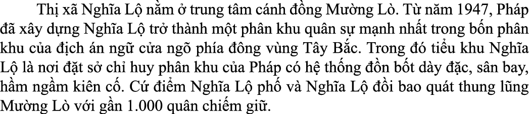  Th x  Ngh a L  n m   trung t m c nh   ng M  ng L . T  n m 1947, Ph p    x y d ng Ngh a L  tr  th nh m t ph n khu qu...