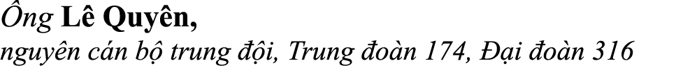  ng L Quy n, nguy n c n b  trung   i, Trung  o n 174,   i  o n 316 