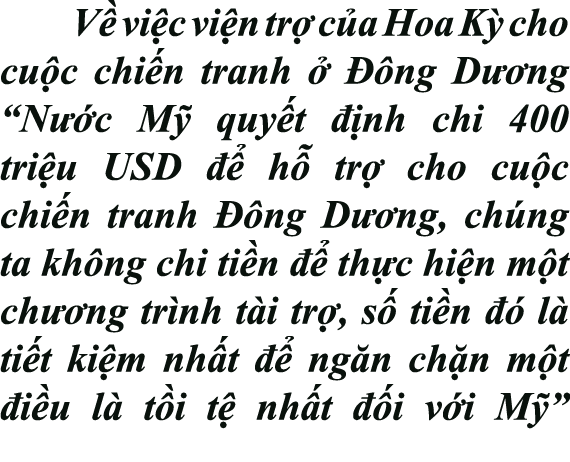 V vi c vi n tr  c a Hoa K  cho cu c chi n tranh     ng D  ng “N  c M  quy t   nh chi 400 tri u USD    h  tr  cho cu...