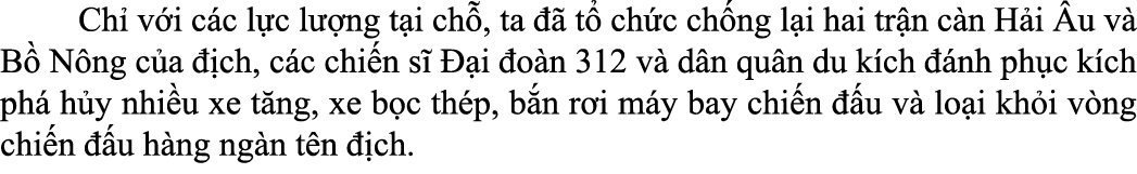  Ch v i c c l c l  ng t i ch , ta    t  ch c ch ng l i hai tr n c n H i  u v  B  N ng c a   ch, c c chi n s    i  o ...