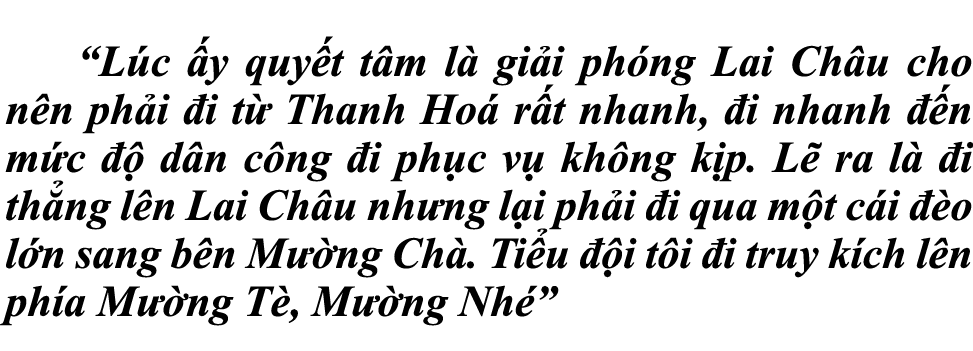  “L c y quy t t m l  gi i ph ng Lai Ch u cho n n ph i  i t  Thanh Ho  r t nhanh,  i nhanh   n m c    d n c ng  i ph ...