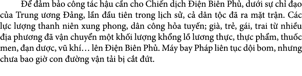      m b o c ng t c h u c n cho Chi n d ch  i n Bi n Ph , d  i s  ch    o c a Trung   ng   ng, l n   u ti n trong l ...