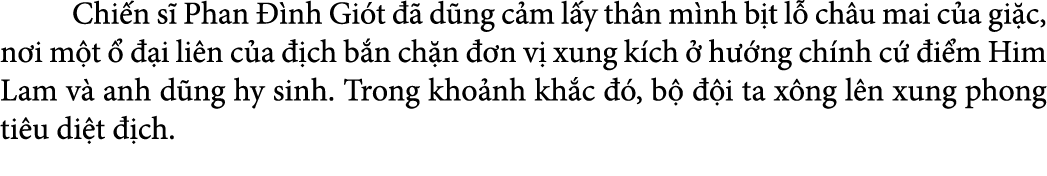  Chi n s Phan   nh Gi t    d ng c m l y th n m nh b t l  ch u mai c a gi c, n i m t     i li n c a   ch b n ch n   n...