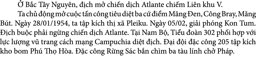   B c T y Nguy n,   ch m  chi n d ch Atlante chi m Li n khu V. Ta ch    ng m  cu c t n c ng ti u di t ba c   i m M n...