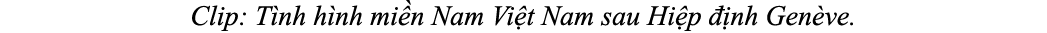 Clip: T nh h nh mi n Nam Vi t Nam sau Hi p  nh Gen ve.