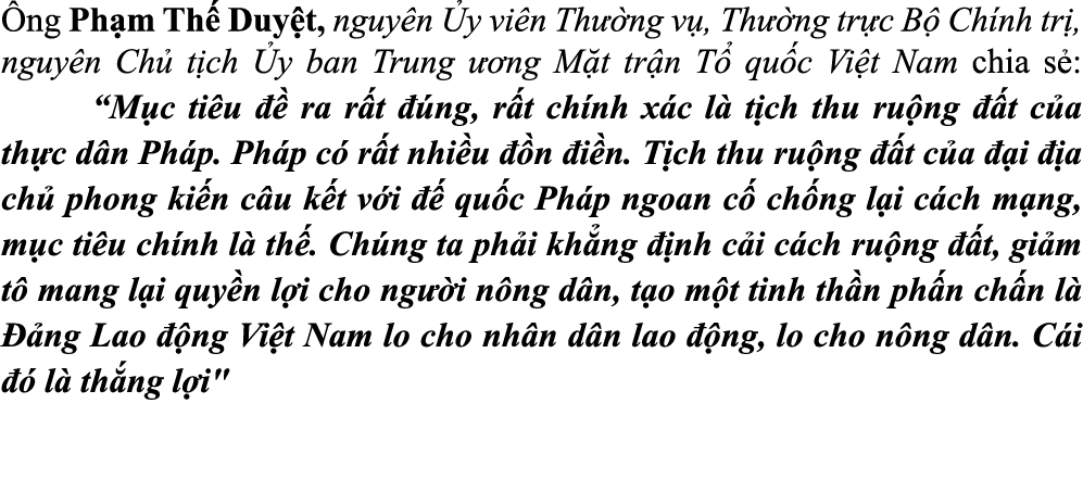  ng Ph m Th Duy t, nguy n  y vi n Th  ng v , Th  ng tr c B  Ch nh tr , nguy n Ch  t ch  y ban Trung   ng M t tr n T ...