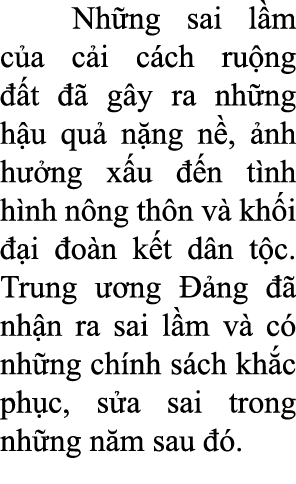  Nh ng sai l m c a c i c ch ru ng  t    g y ra nh ng h u qu  n ng n ,  nh h  ng x u   n t nh h nh n ng th n v  kh i ...